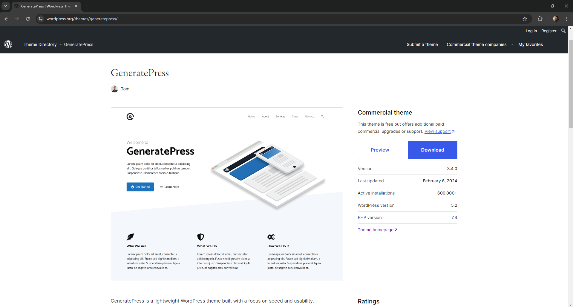 GeneratePress